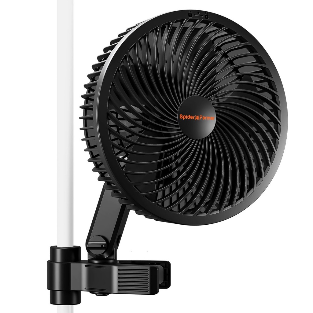 Spider Farmer Ventilateur Clip 6" — Brassage air